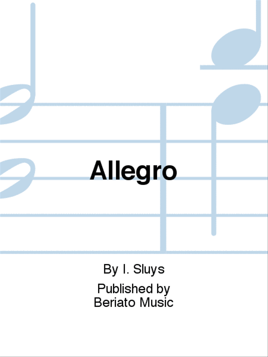 Allegro Trumpet Solo scores gallery preview page 1