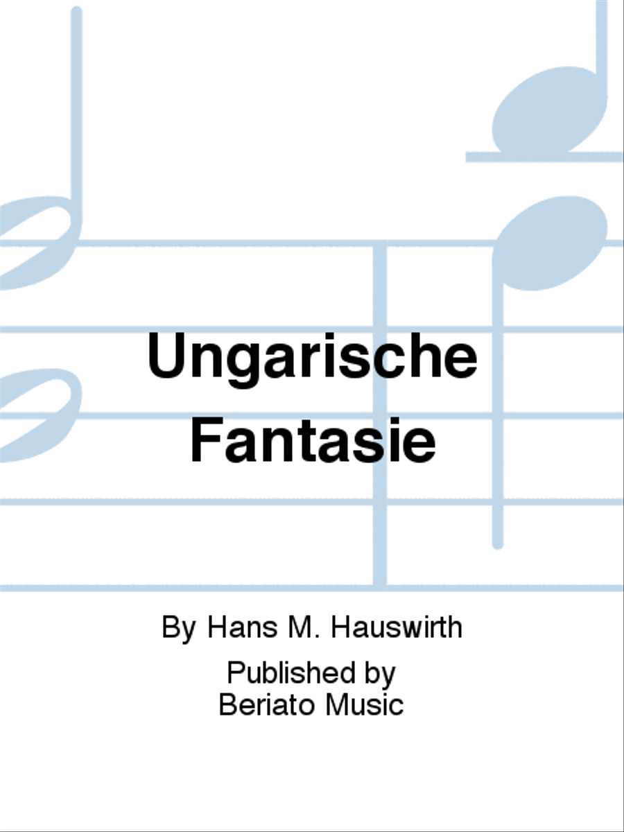 Ungarische Fantasie Accordion scores gallery preview page 1