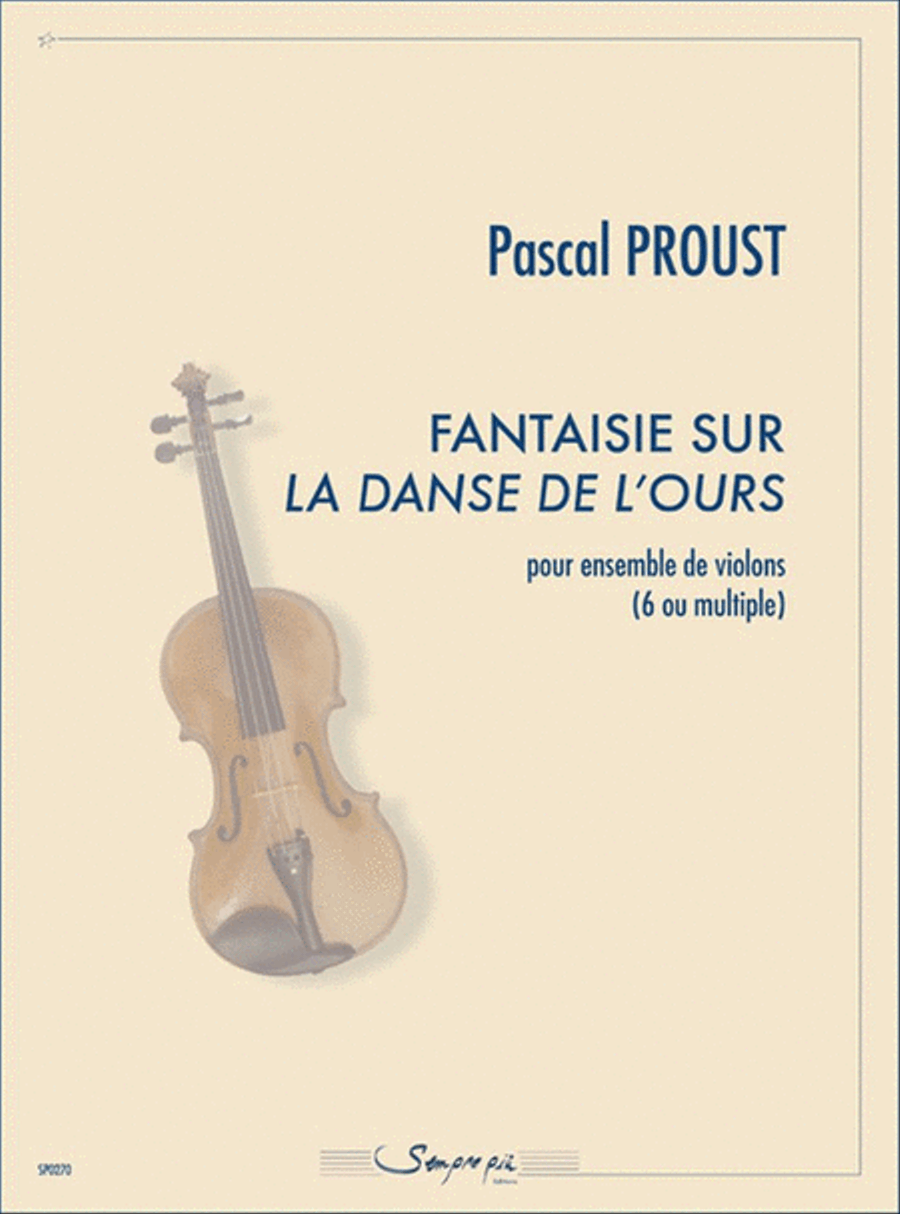 Fantaisie sur La Danse de l'ours Violin scores gallery preview page 1