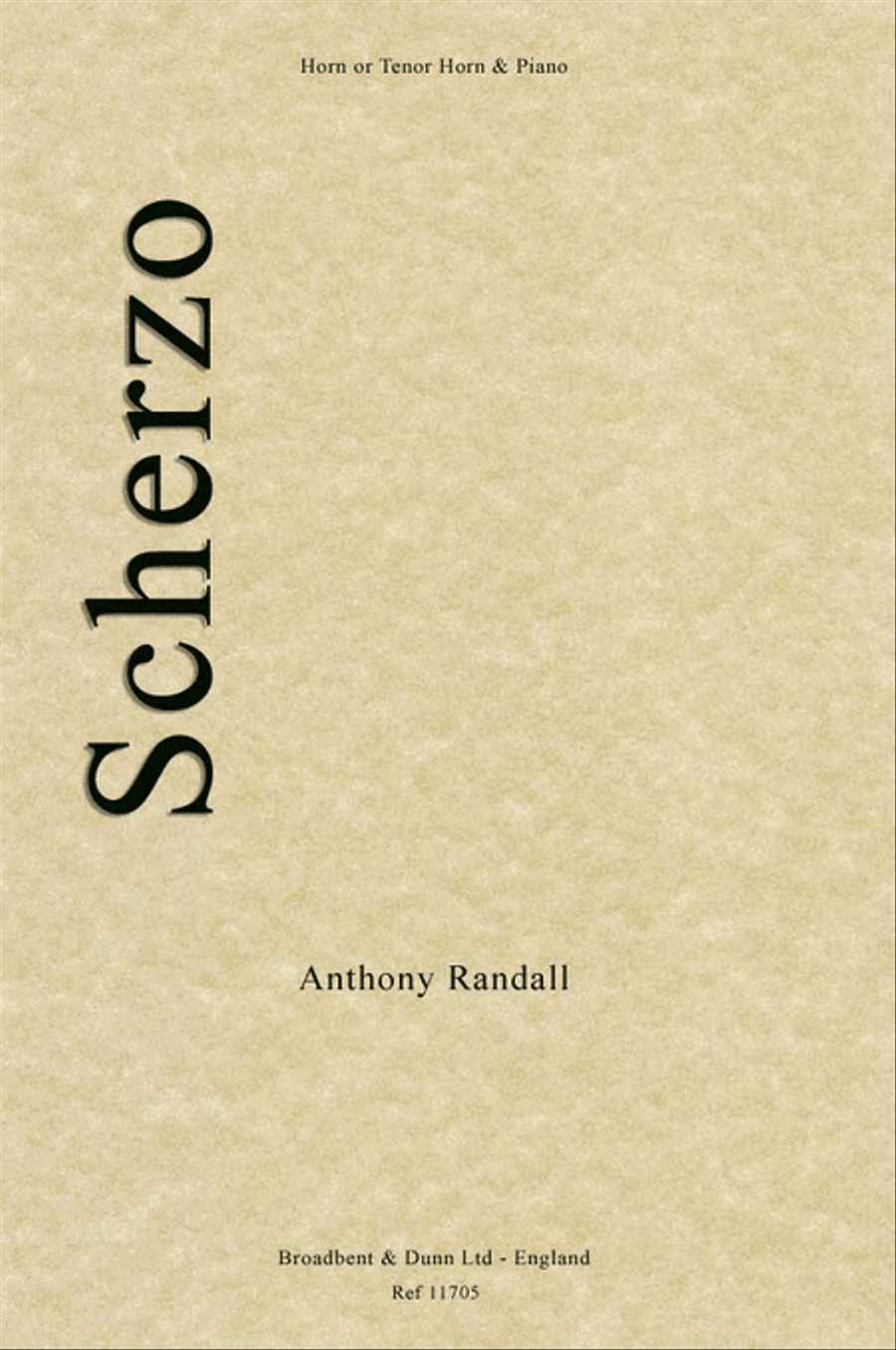 Scherzo Piano Accompaniment scores gallery preview page 1
