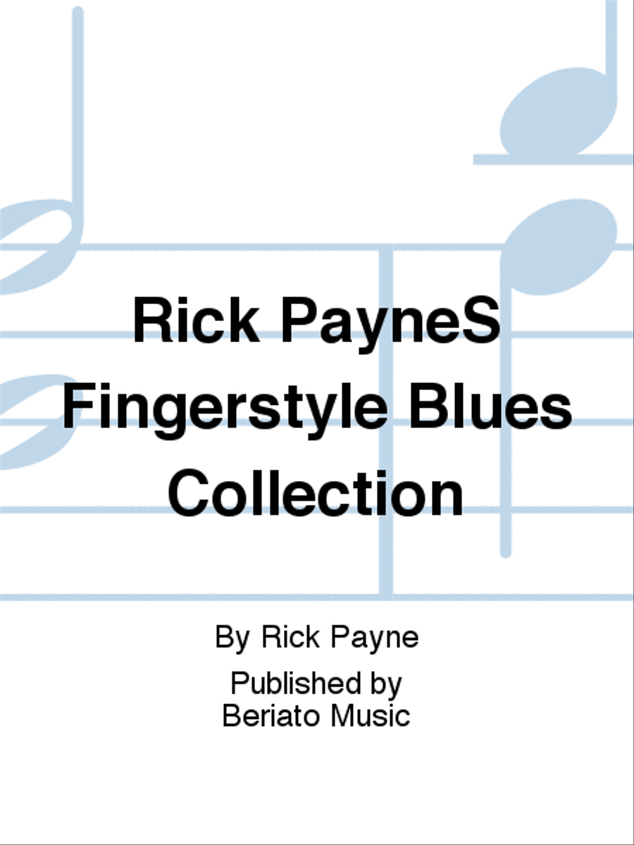Rick PayneS Fingerstyle Blues Collection Electric Guitar scores gallery preview page 1