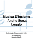 Musica D’Insieme - Anche Senza Leggio