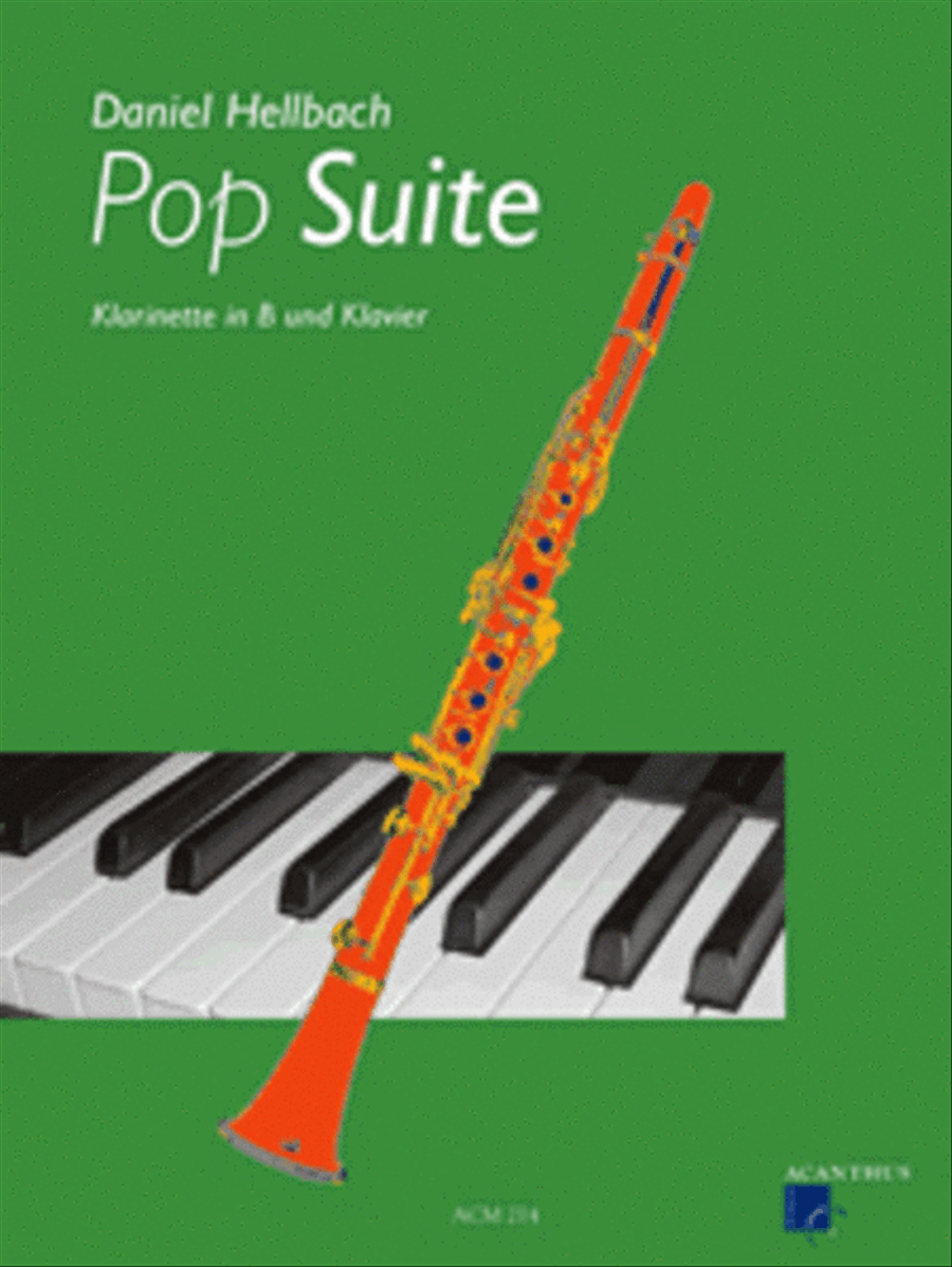 Pop Suite Clarinet Solo scores gallery preview page 1