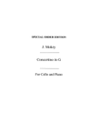 Concertino in G