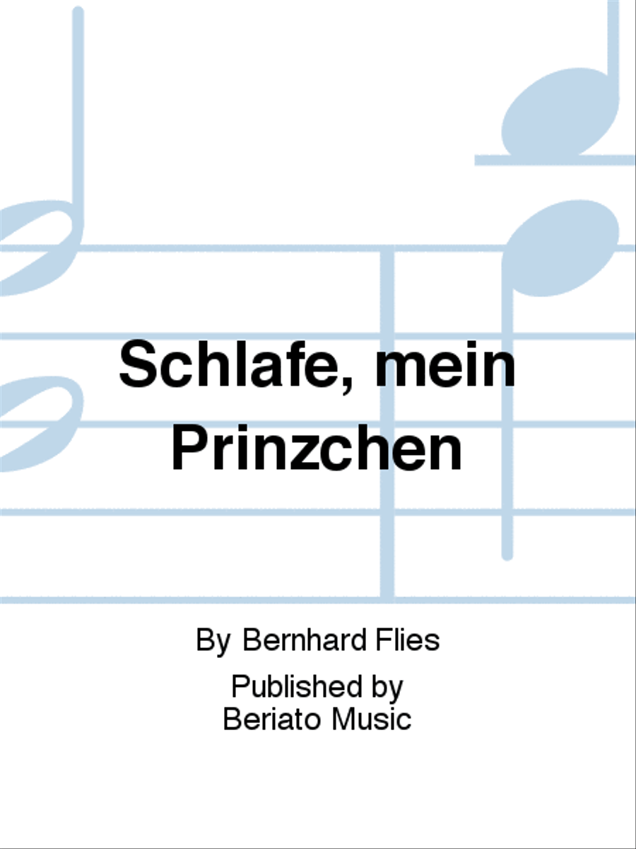 Schlafe, mein Prinzchen Accordion Orchestra scores gallery preview page 1