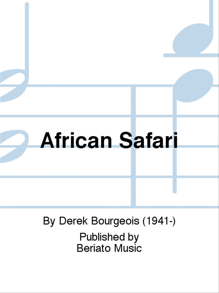 African Safari Concert Band scores gallery preview page 1