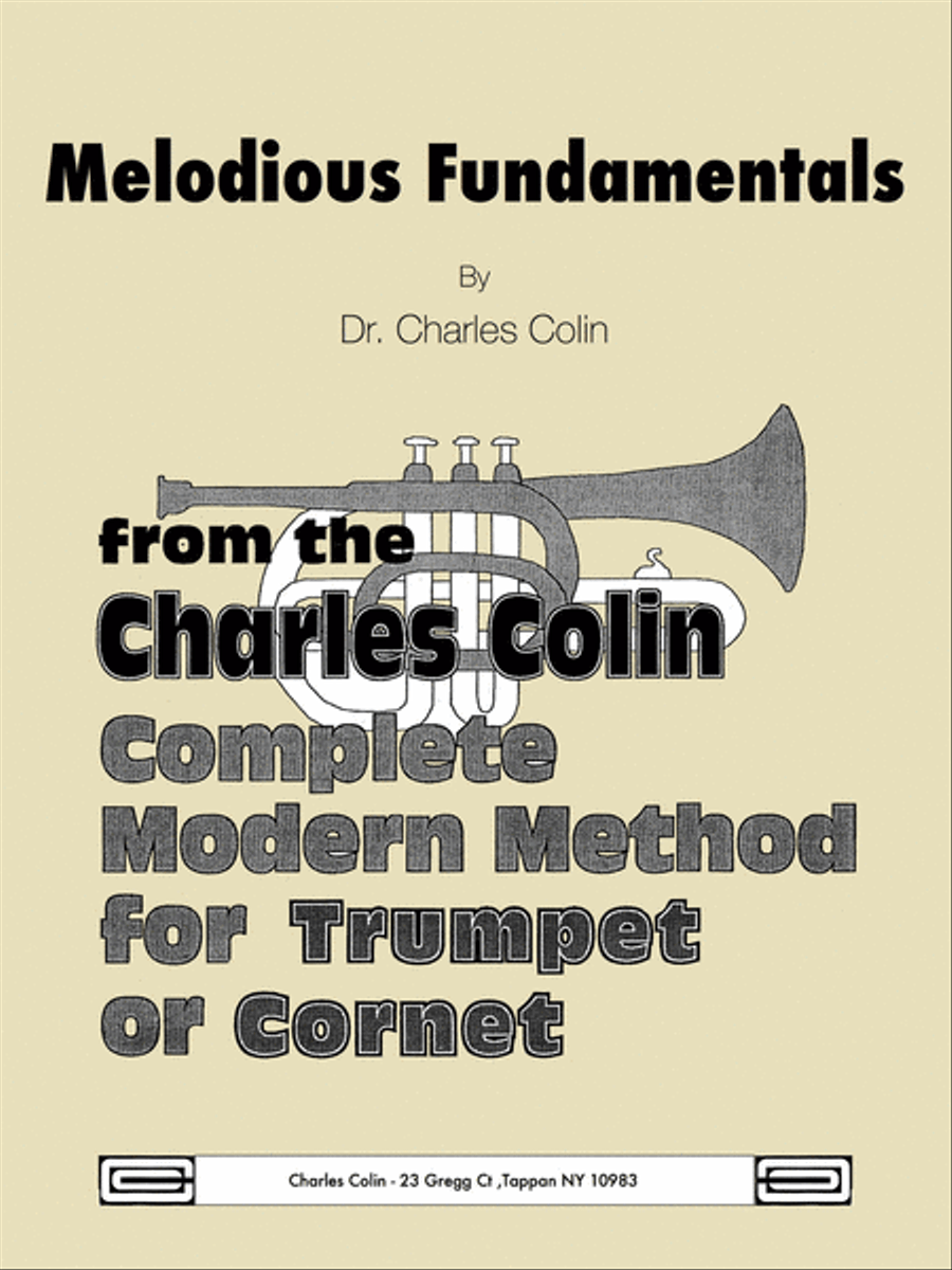 Melodious Fundamentals Trumpet scores gallery preview page 1