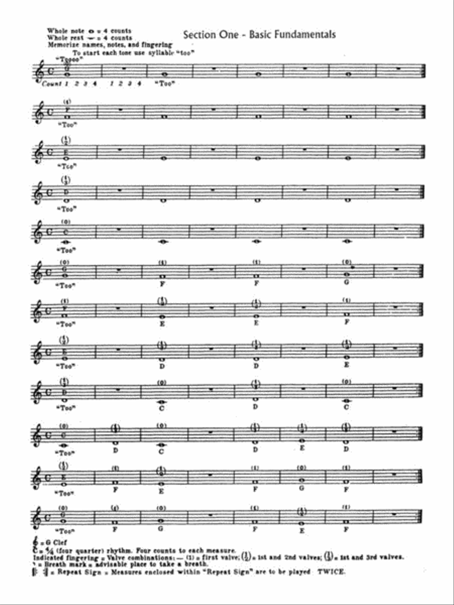 Melodious Fundamentals Trumpet scores gallery preview page 3