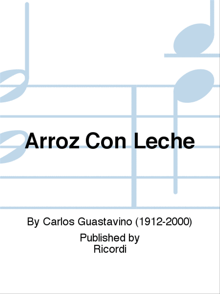 Arroz Con Leche Choir scores gallery preview page 1