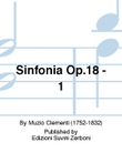 Sinfonia Op.18 - 1