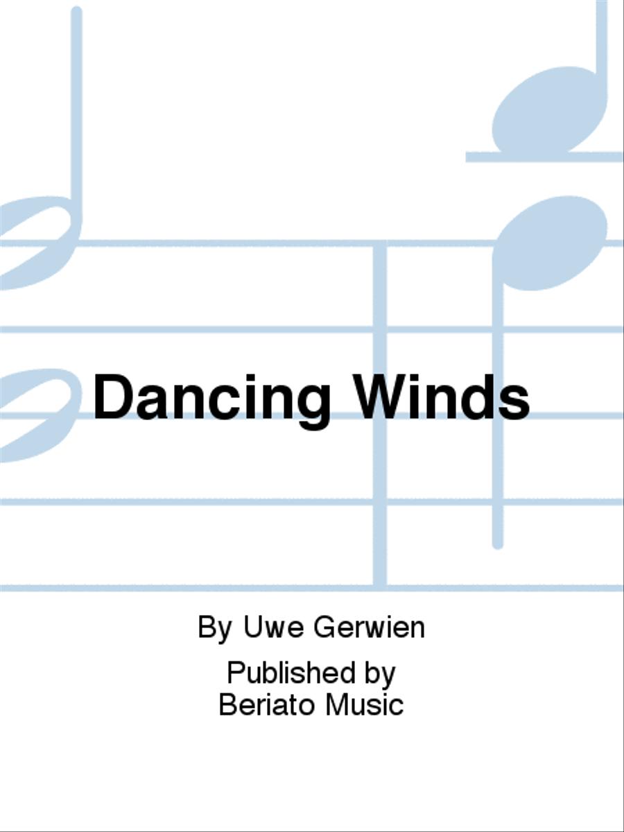 Dancing Winds Concert Band scores gallery preview page 1