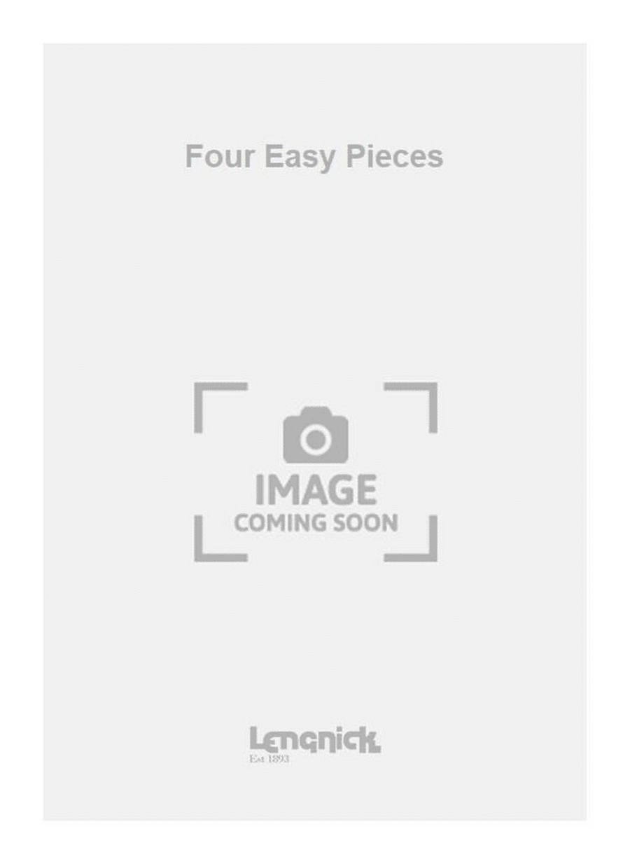 Four Easy Pieces Violin Solo scores gallery preview page 1
