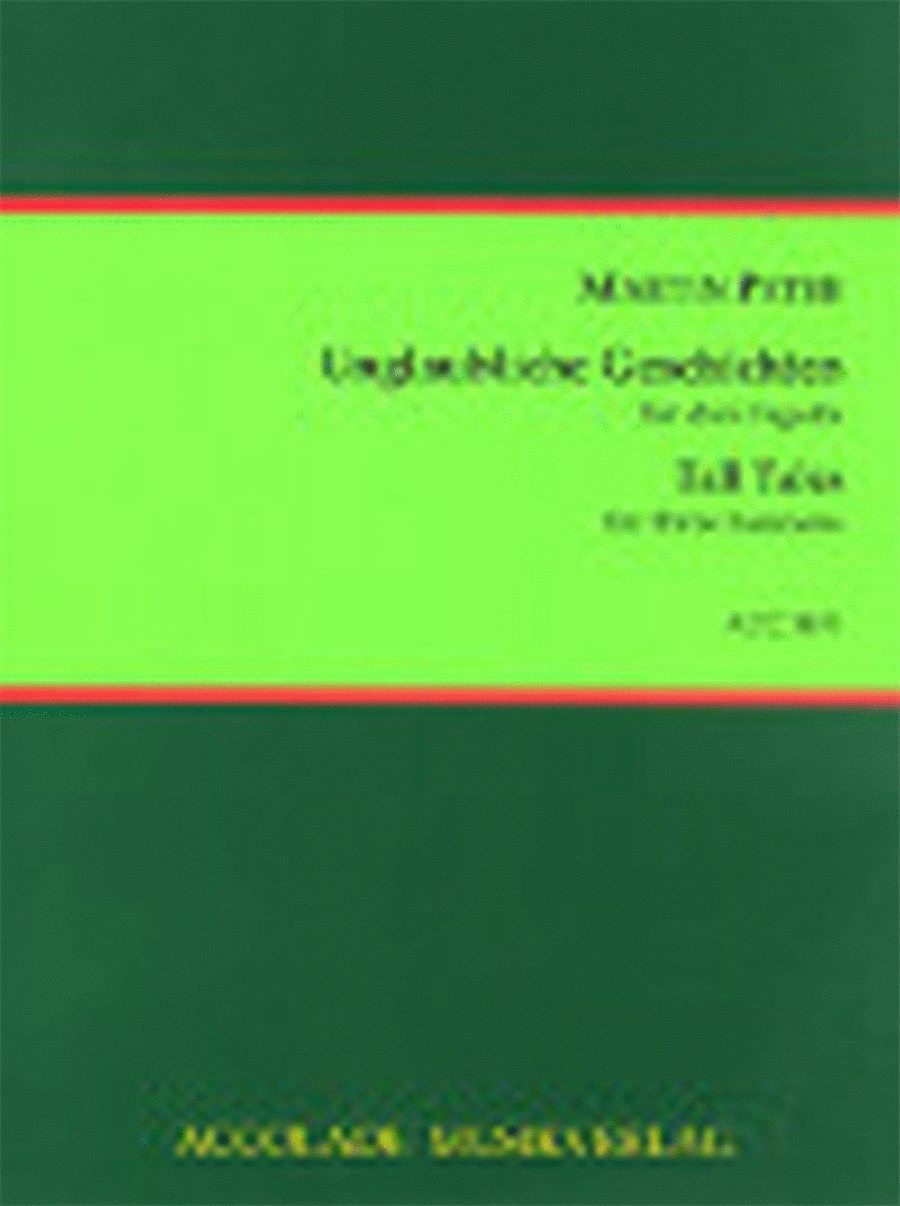 Unglaubliche Geschichten (Tall Tales) Bassoon scores gallery preview page 1