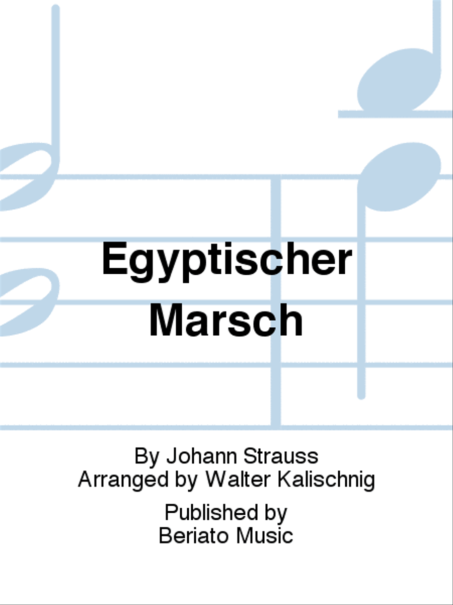 Egyptischer Marsch Concert Band scores gallery preview page 1