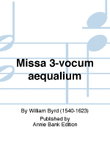 Missa 3-vocum aequalium