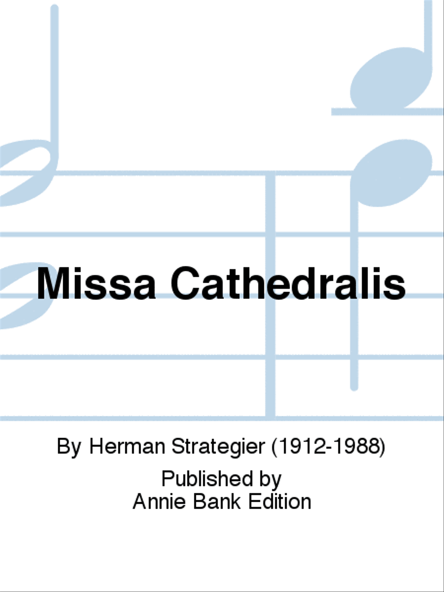 Missa Cathedralis SSAATTBB scores gallery preview page 1