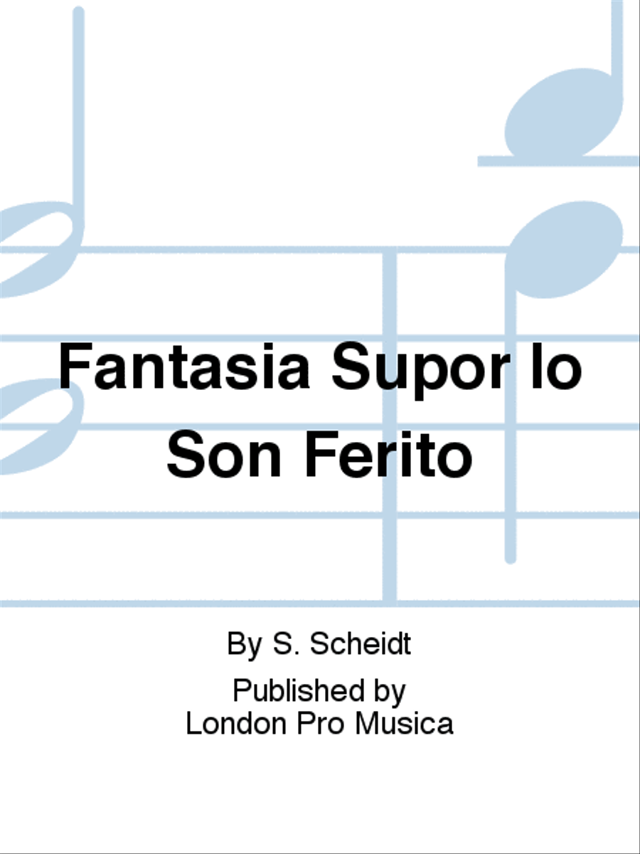 Fantasia Supor Io Son Ferito 4-Part scores gallery preview page 1