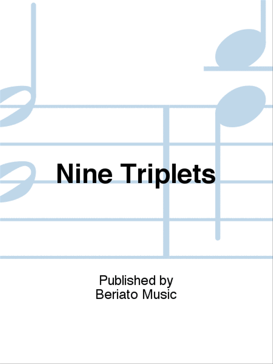 Nine Triplets Flute Trio scores gallery preview page 1