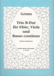 Trio B-Dur für Flote, Viola und Basso Continuo