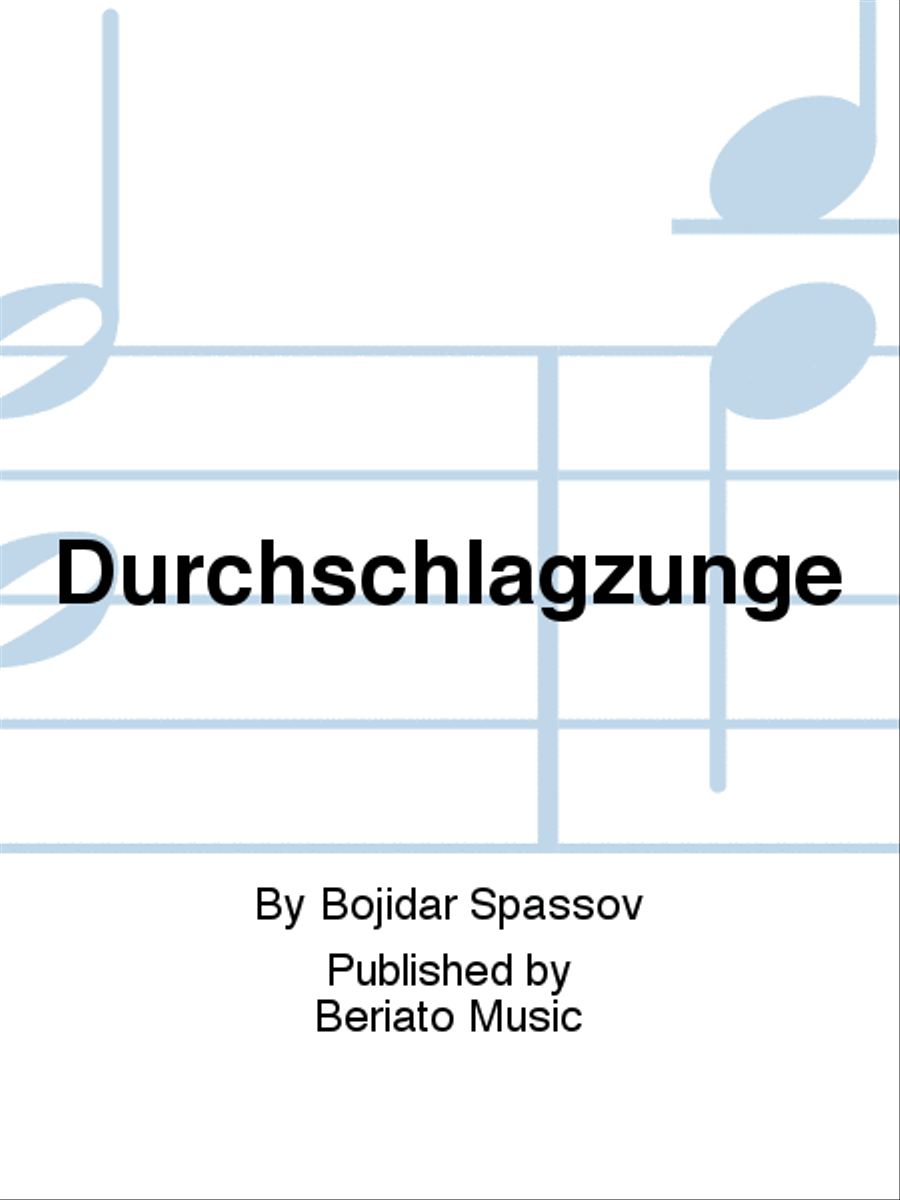 Durchschlagzunge Piano scores gallery preview page 1