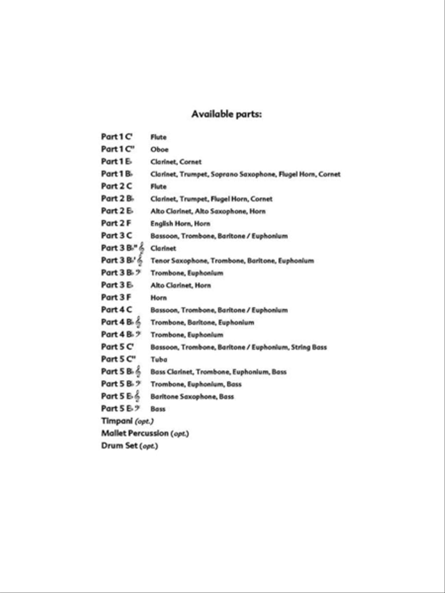 Beatles for 5 Percussion scores gallery preview page 2