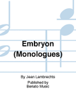 Embryon (Monologues)