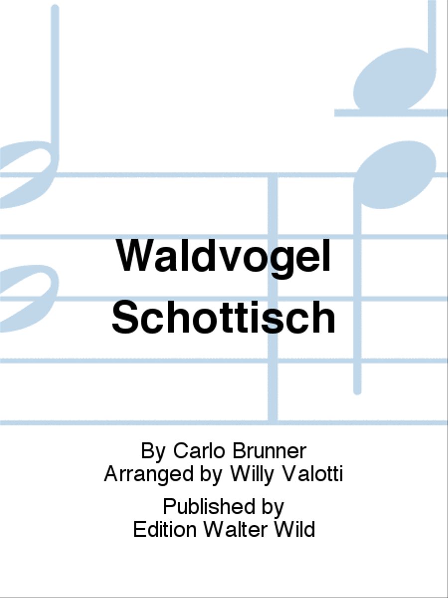 Waldvogel Schottisch Accordion scores gallery preview page 1