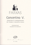 Concertino Nr. 5 für Trompete und Streichorchest