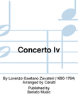 Concerto Iv