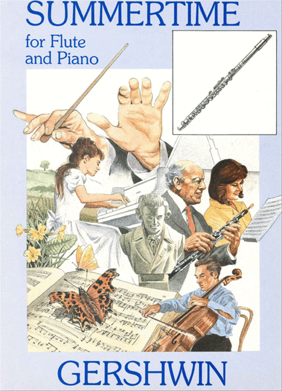 Summertime Flute Solo scores gallery preview page 1