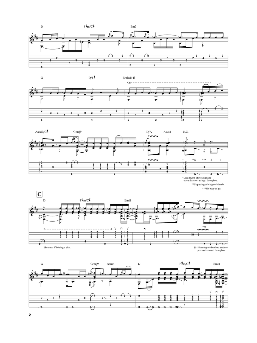 I Don't Want To Miss A Thing Acoustic Guitar scores gallery preview page 2