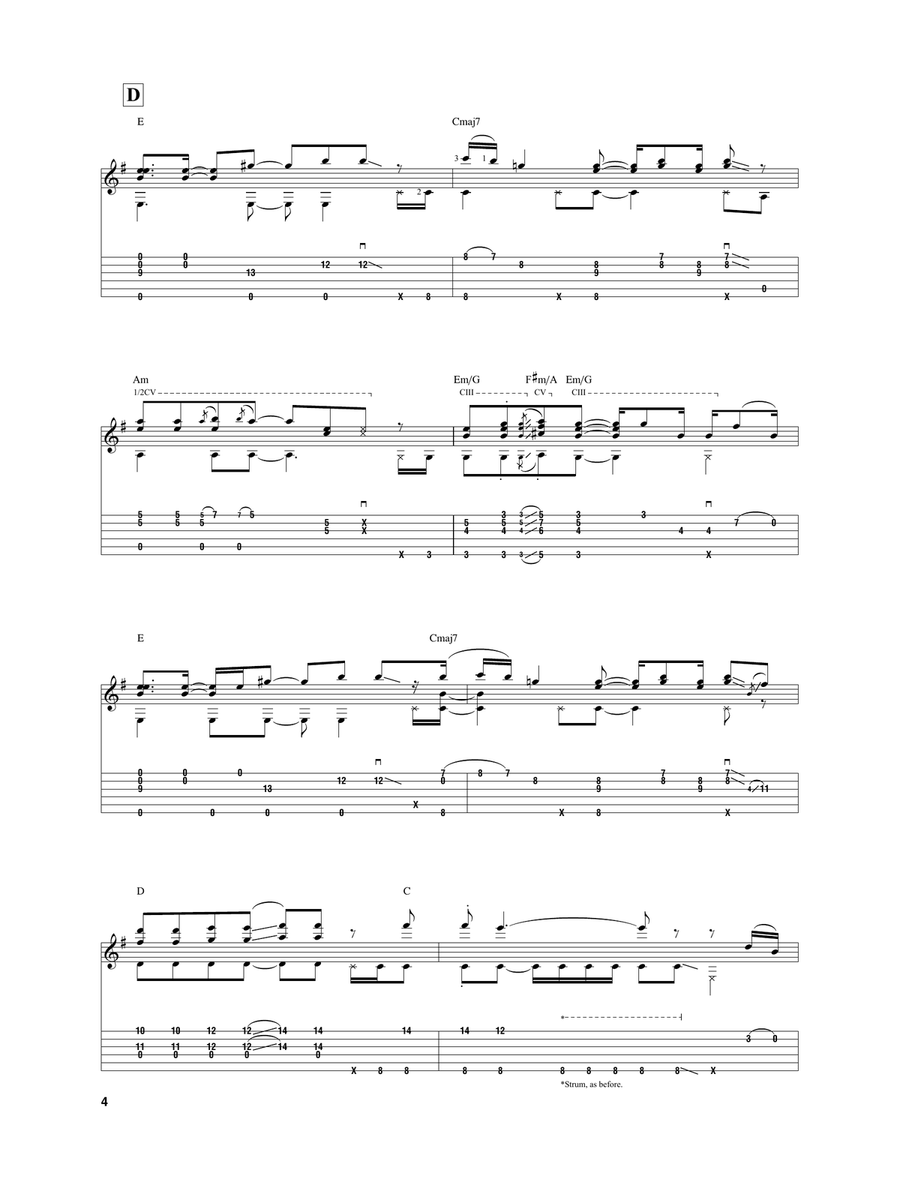 So Far Away So Far Away Acoustic Guitar scores gallery preview page 4