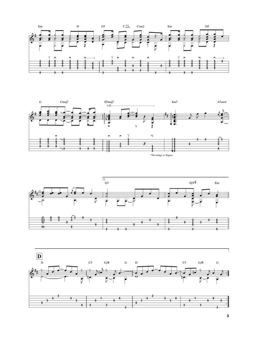 More Than A Feeling Acoustic Guitar scores gallery preview page 3