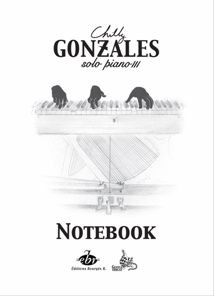 Chilly Gonzales: NoteBook Solo Piano III Piano Solo scores gallery preview page 1