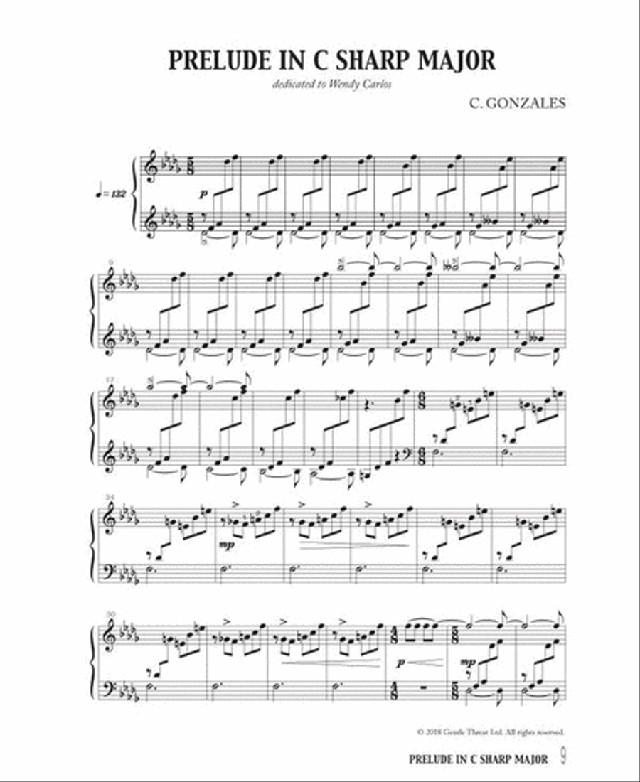 Chilly Gonzales: NoteBook Solo Piano III Piano Solo scores gallery preview page 3