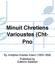 Minuit Chretiens Varioustes (Cht-Pno