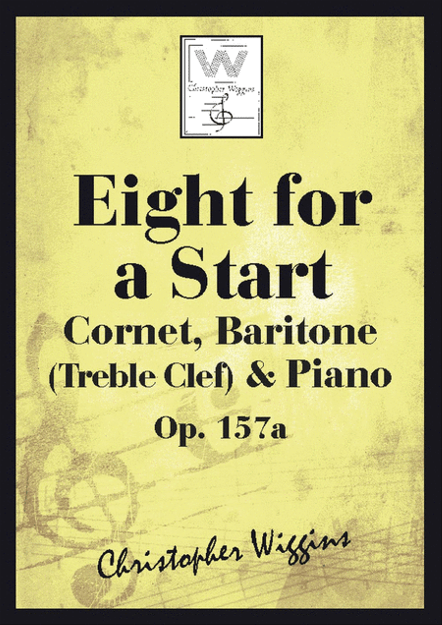 Eight For A Start Baritone Horn scores gallery preview page 1