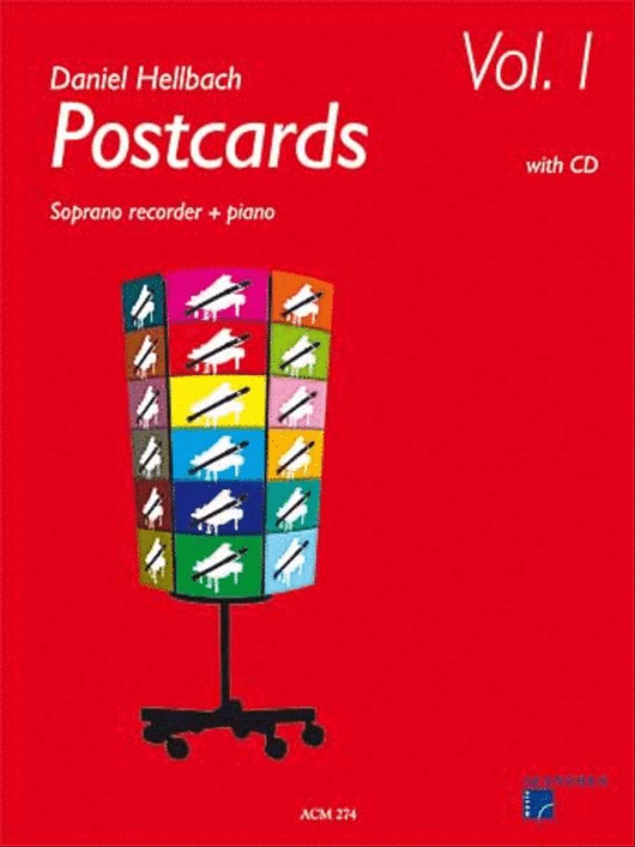 Postcards 1 Soprano Recorder scores gallery preview page 1