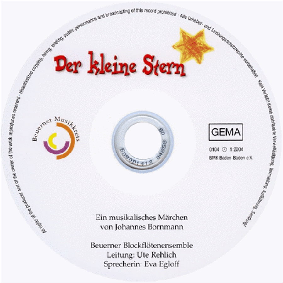 Der Kleine Stern Recorder scores gallery preview page 1