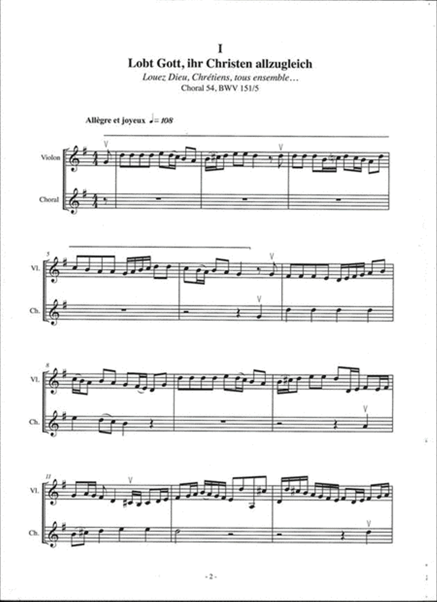 6 Études Violin scores gallery preview page 2