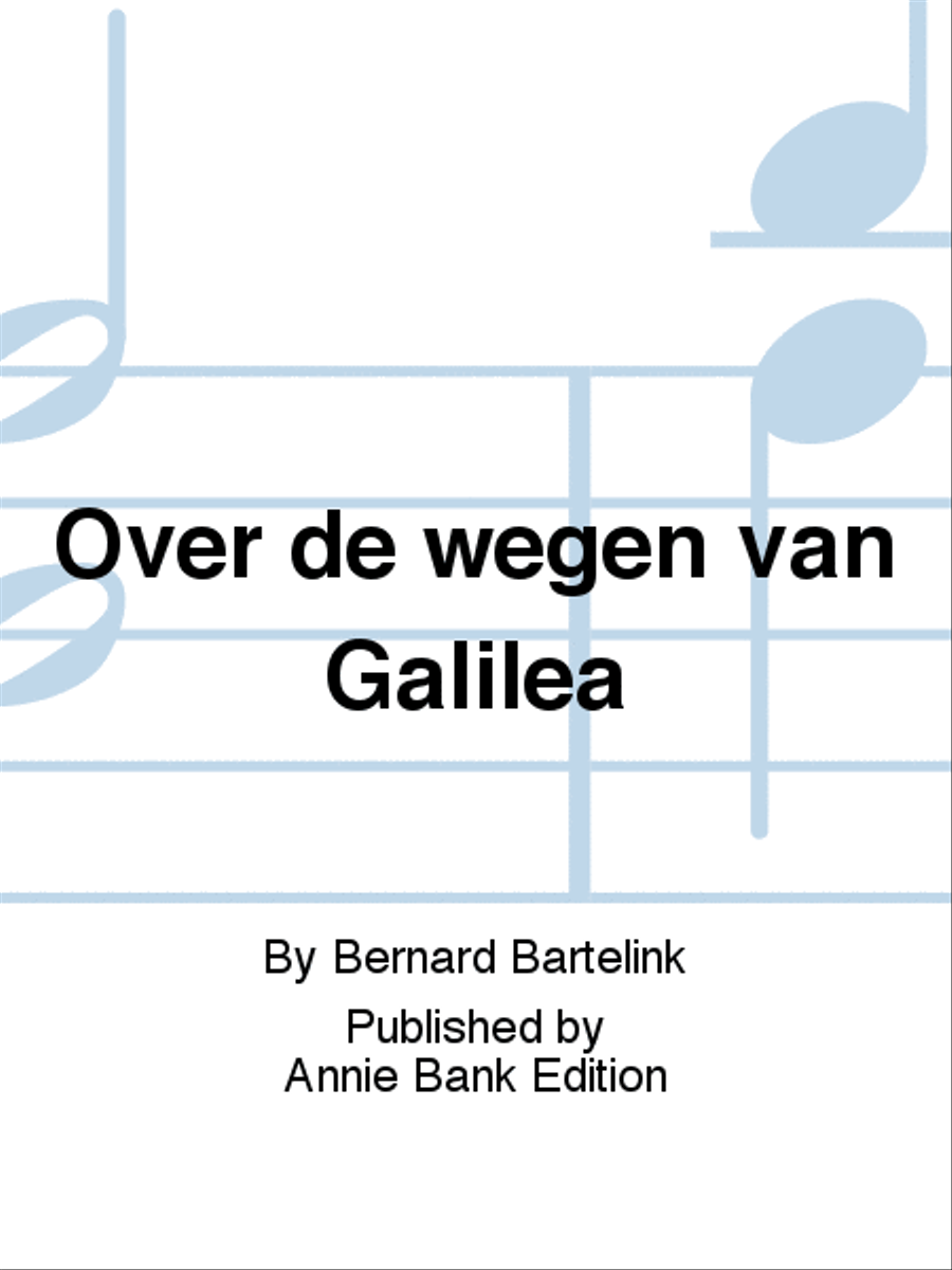 Over de wegen van Galilea 4-Part scores gallery preview page 1