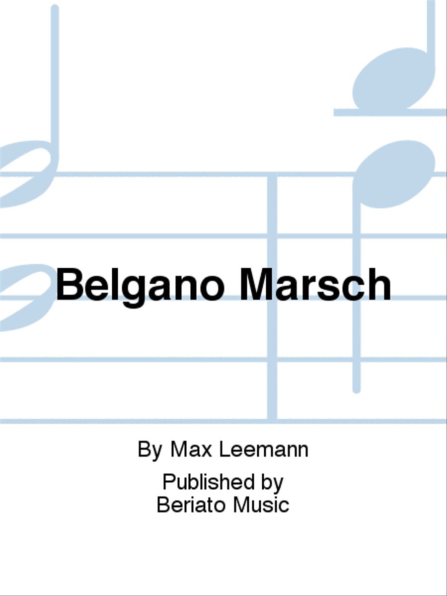 Belgano Marsch Concert Band scores gallery preview page 1