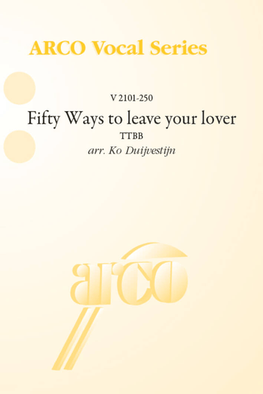 Fifty Ways to leave your lover
