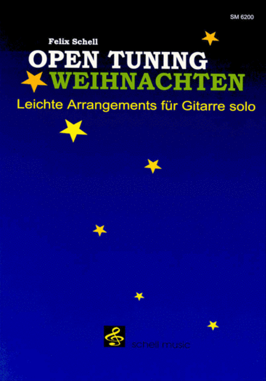 Open Tuning Weihnachten Guitar scores gallery preview page 1