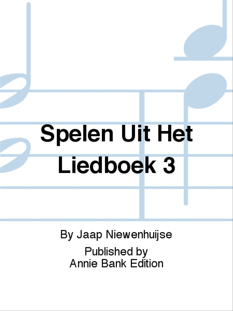 Spelen Uit Het Liedboek 3 Organ scores gallery preview page 1