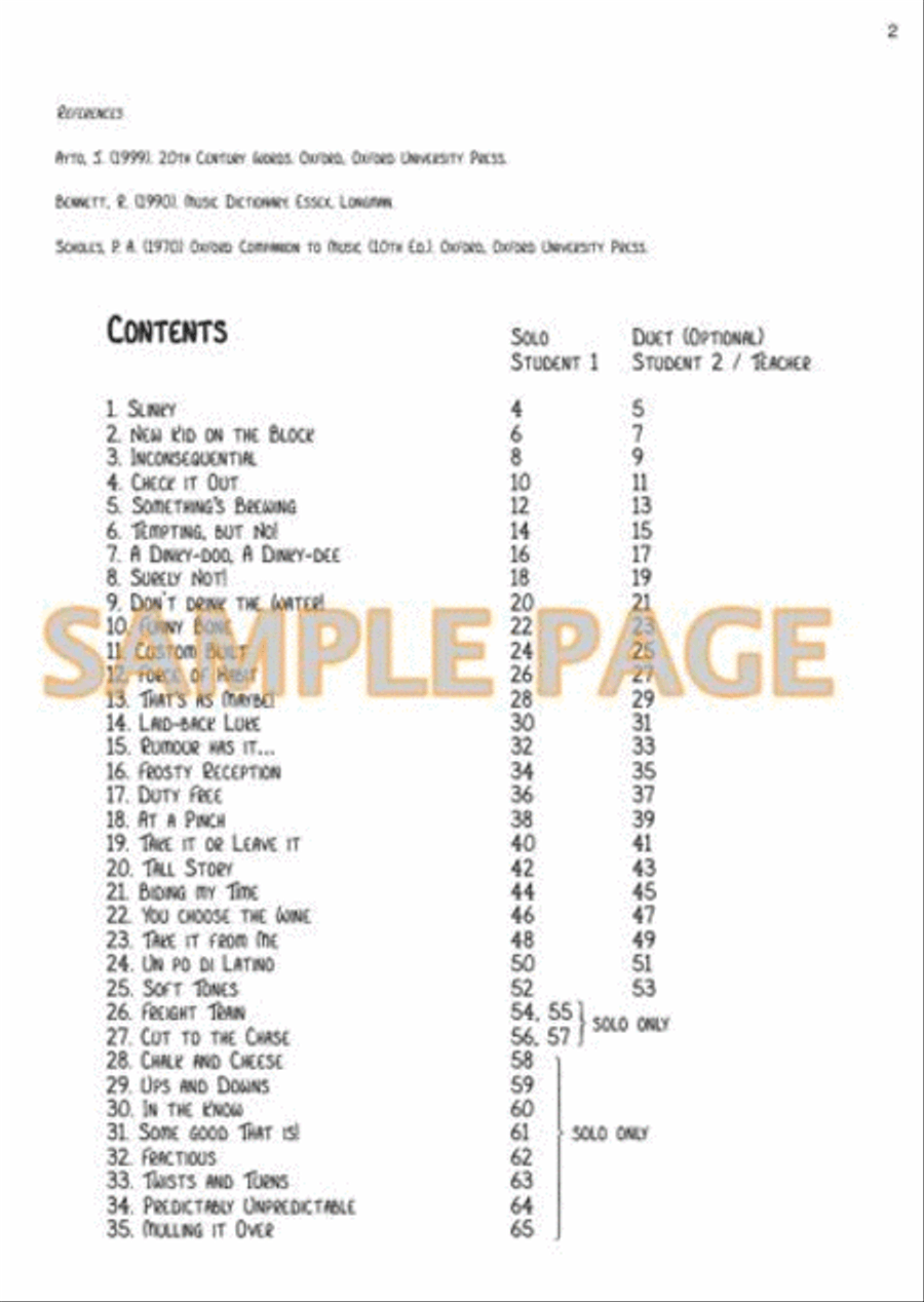 Low Down Jazz Woodwind Duet scores gallery preview page 2