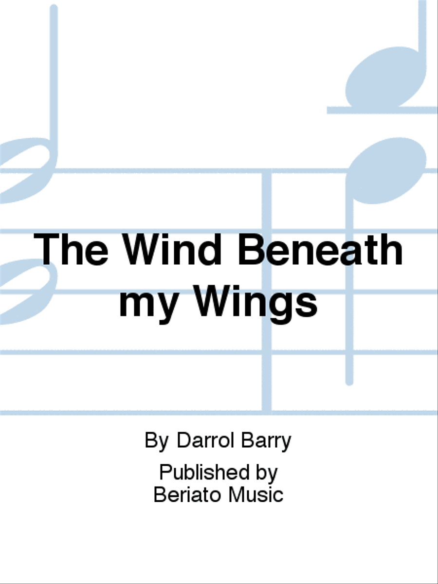 The Wind Beneath my Wings Brass Band scores gallery preview page 1