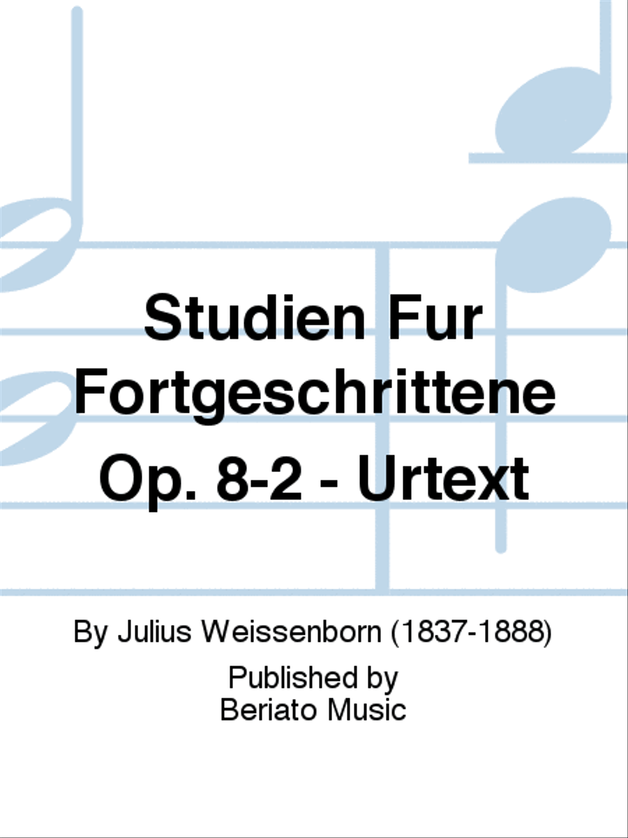 Studien Für Fortgeschrittene Op. 8-2 - Urtext Bassoon Solo scores gallery preview page 1