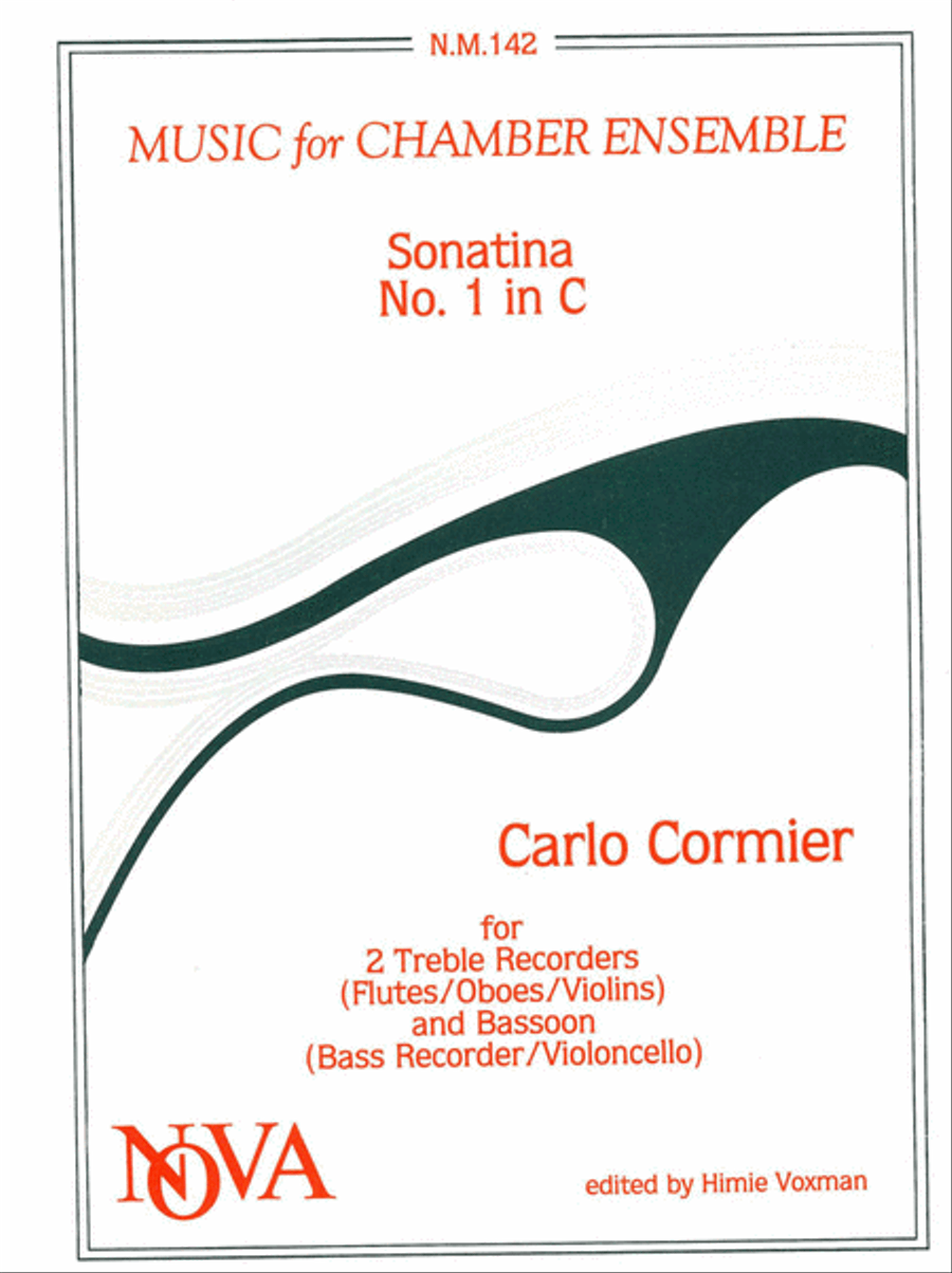 Sonatina No 1 In C Bassoon scores gallery preview page 1