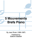 5 Mouvements Brefs Piano